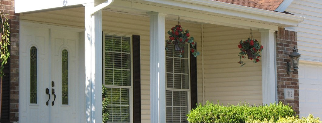 Square Fluted Metal Column Wraps