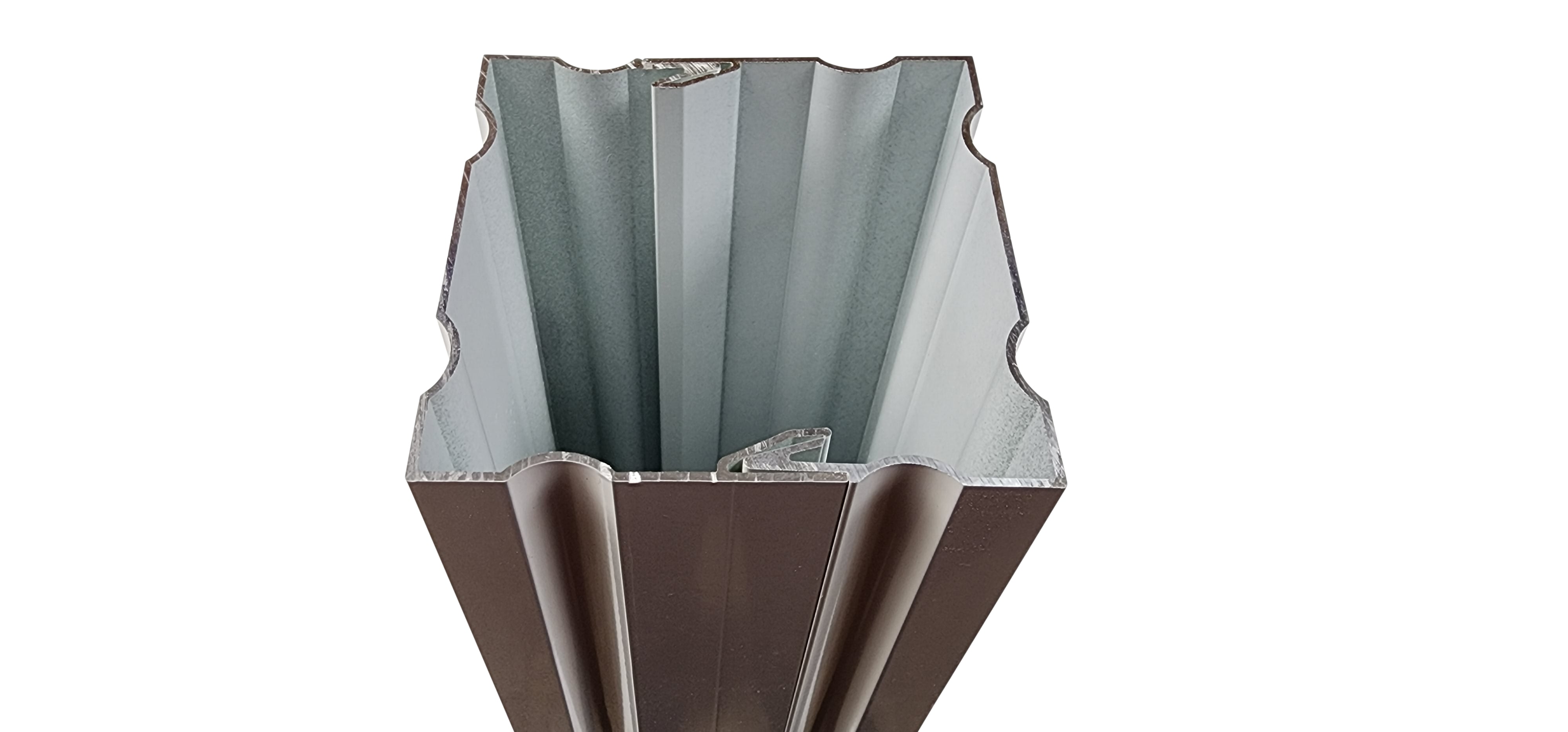 Square Fluted Metal Column Wraps