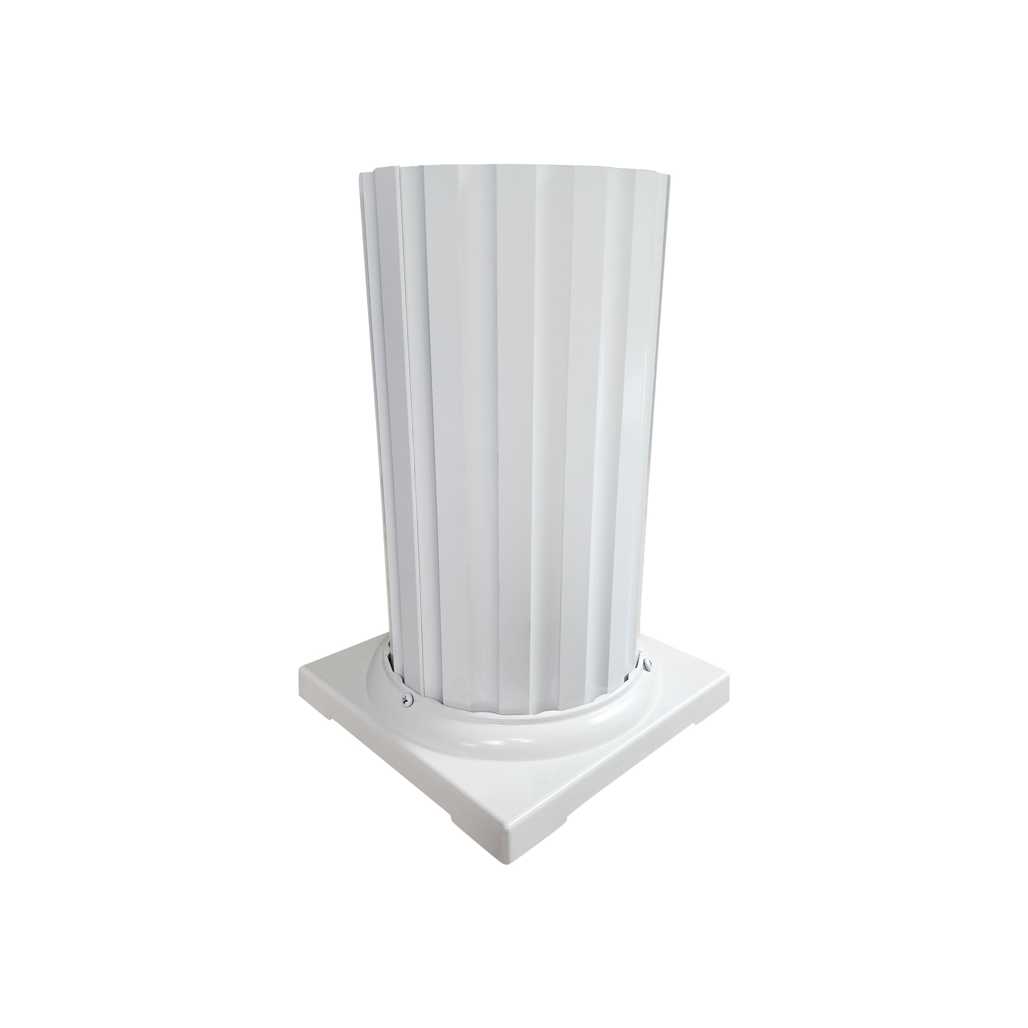 Round Fluted Metal Column Wraps