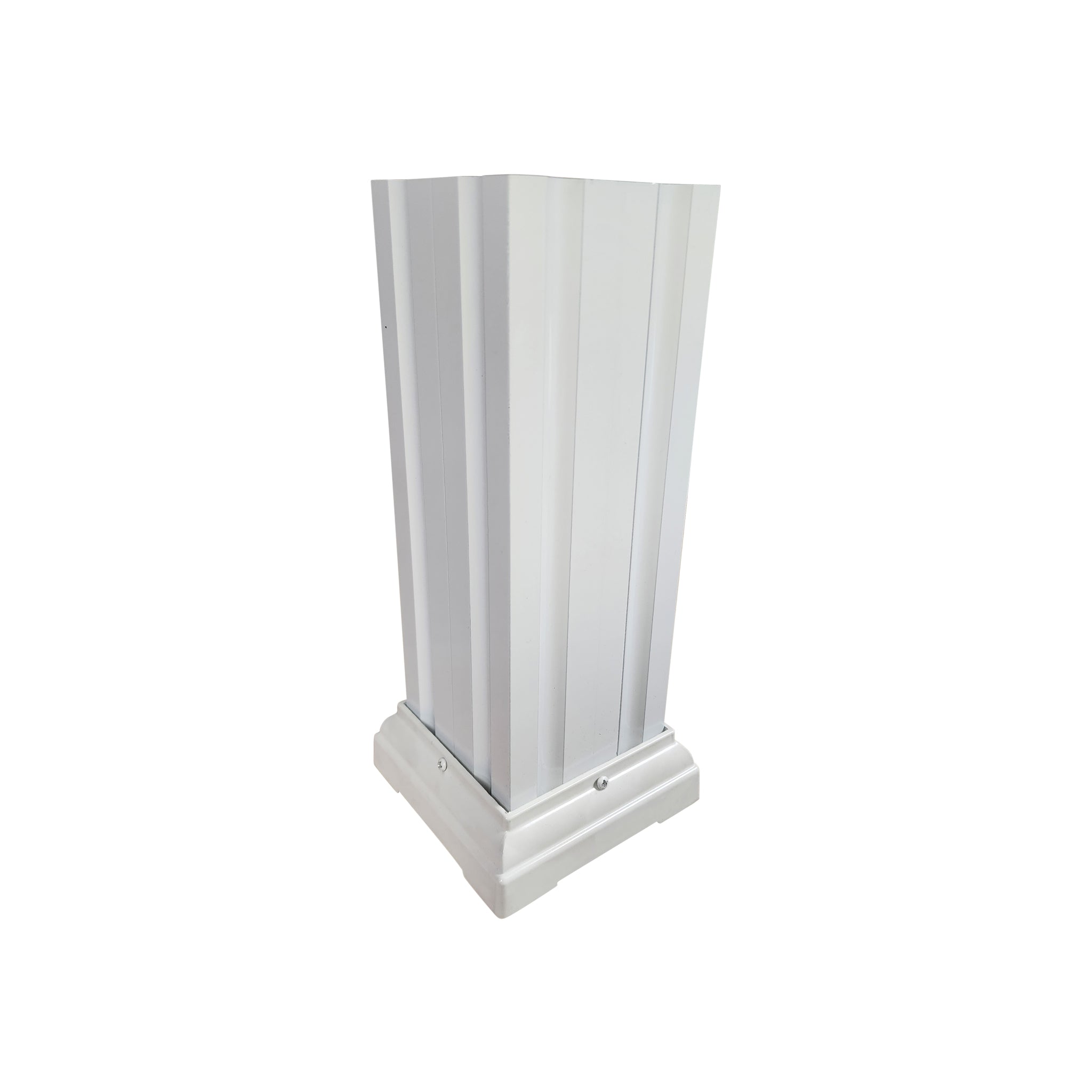 Square Fluted Metal Column Wraps
