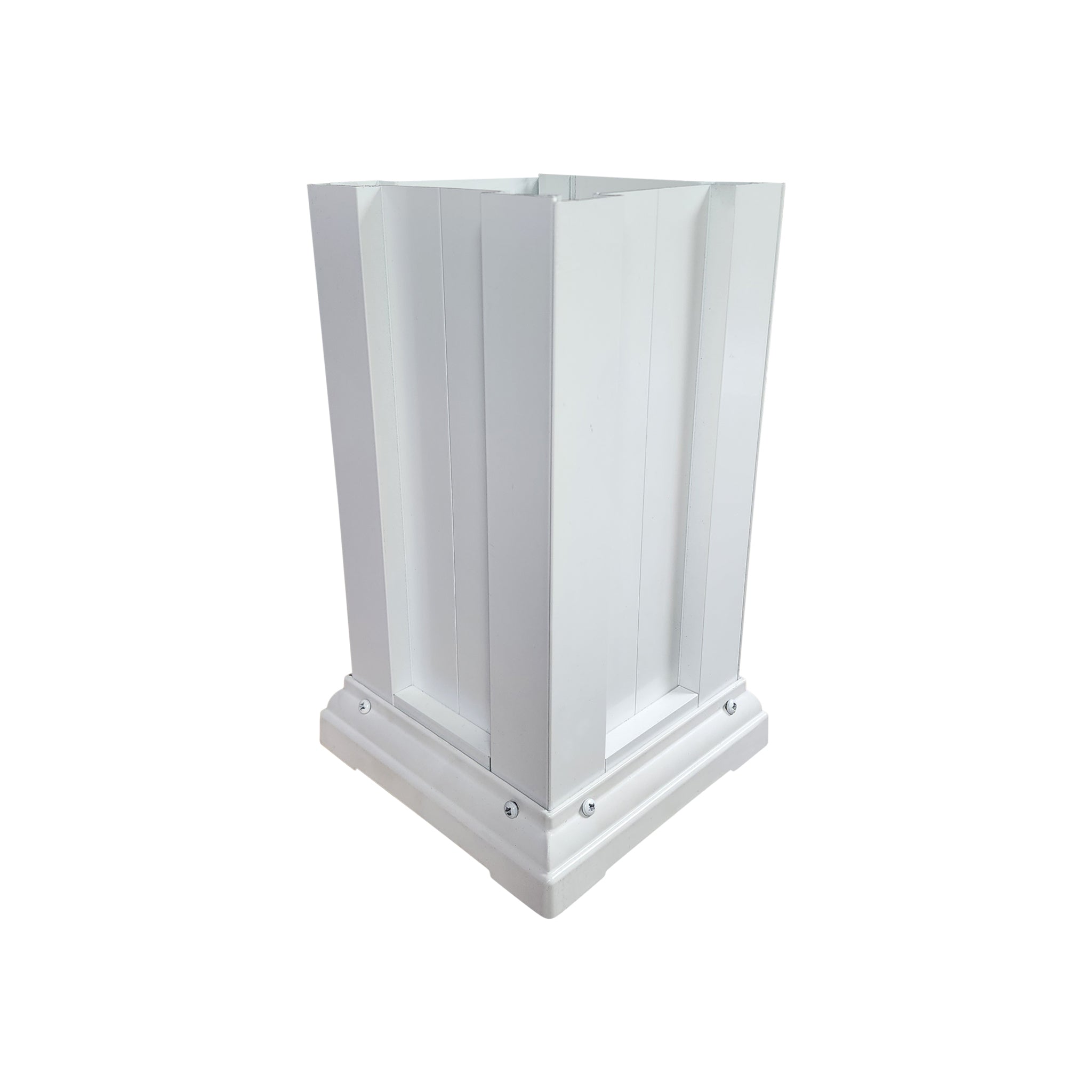 Square Panel Metal Column Wraps